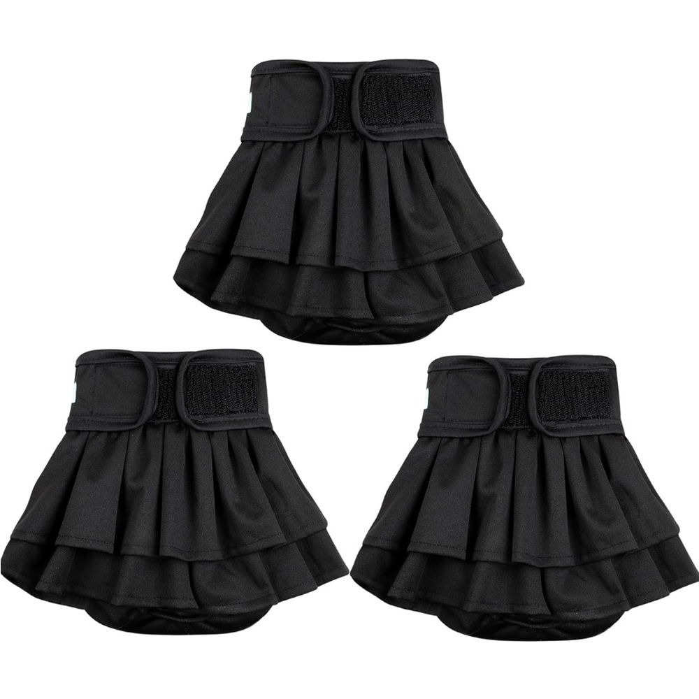 Wegreeco female belly band/dog diapers, set of 3, size small, NWOT.